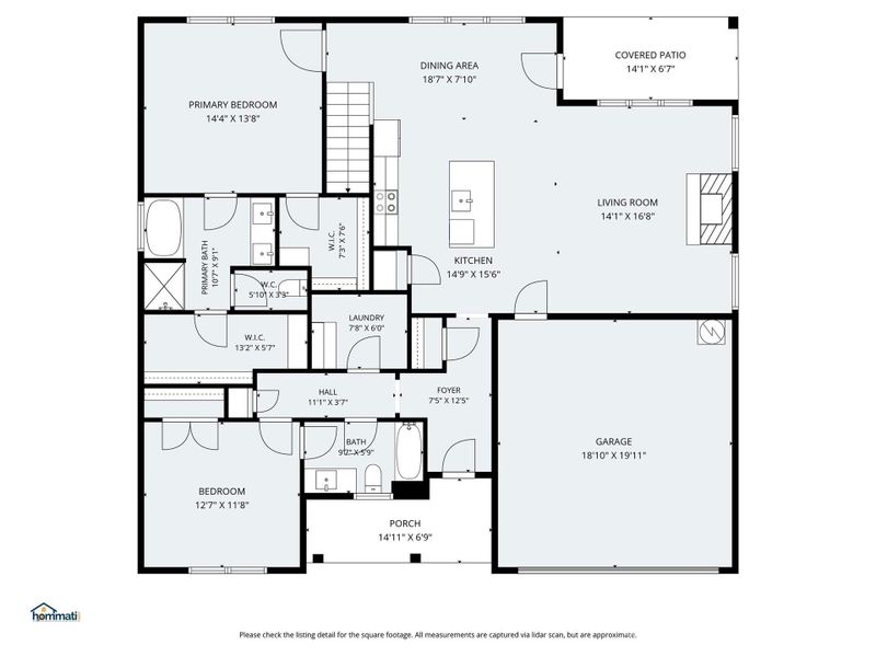 Floorplan, with measurements Floorplan, with measurements