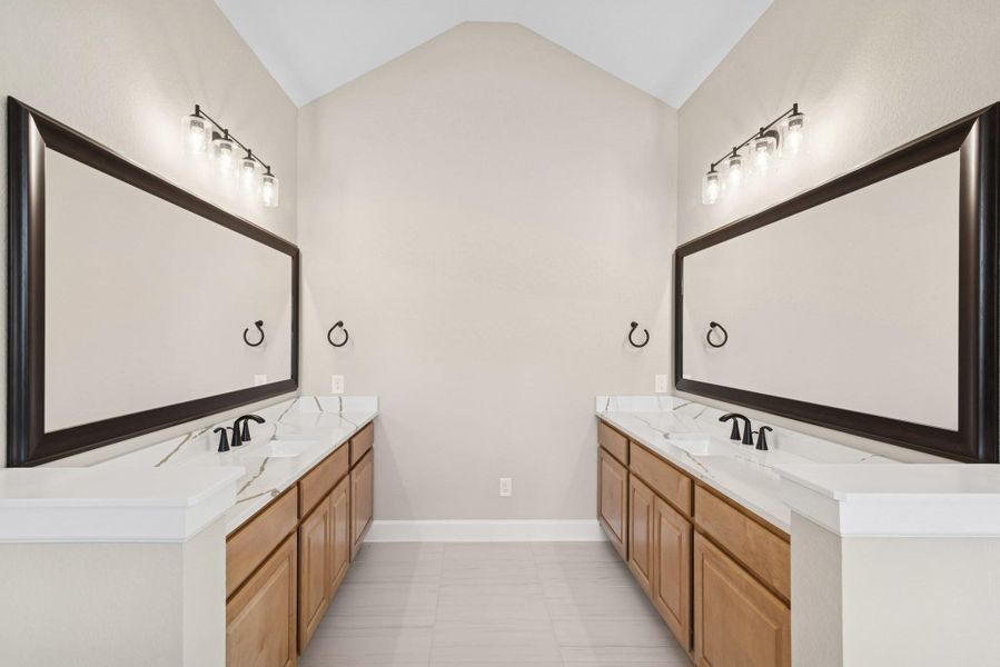 Furnished interior view inside a new home in ARTAVIA 65' Homesites, Conroe (Image 9).