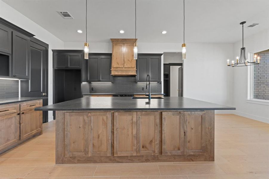 Furnished interior view inside a new home in , Azle (Image 7).