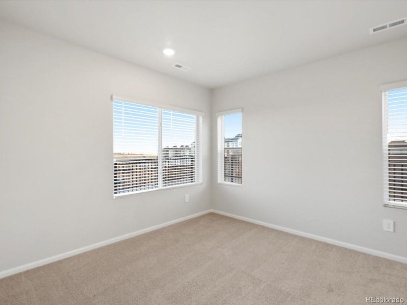 Spacious, unfurnished interior of a new home in Three Hills, Morrison (Image 16). Spacious, unfurnished interior of a new home in Three Hills, Morrison (Image 16).