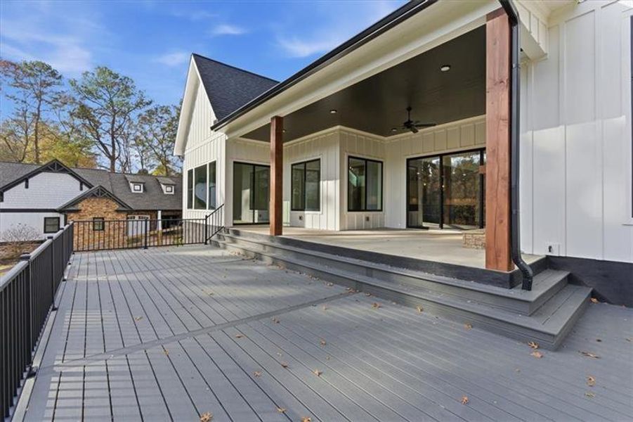 Exterior details and patio area of a home in , Cartersville (Image 34). Exterior details and patio area of a home in , Cartersville (Image 34).