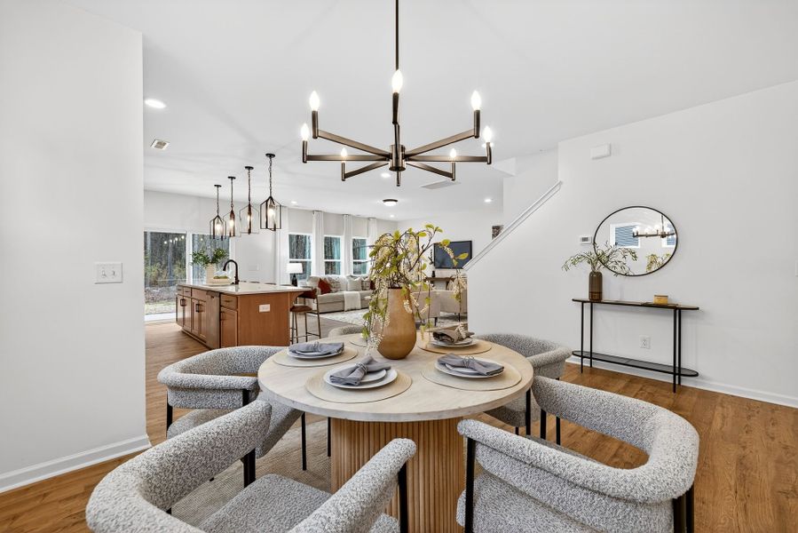 Furnished interior view inside a new home in Nathans Ridge, Lillington (Image 9).
