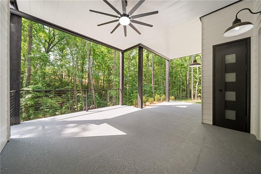 Exterior details and patio area of a home in , Dawsonville (Image 33). Exterior details and patio area of a home in , Dawsonville (Image 33).