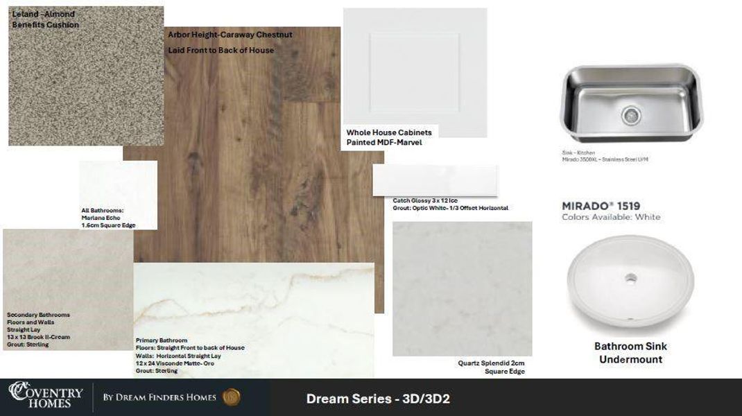 Sample of building materials used in homes in Westridge Cove, Conroe (Image 3). Sample of building materials used in homes in Westridge Cove, Conroe (Image 3).