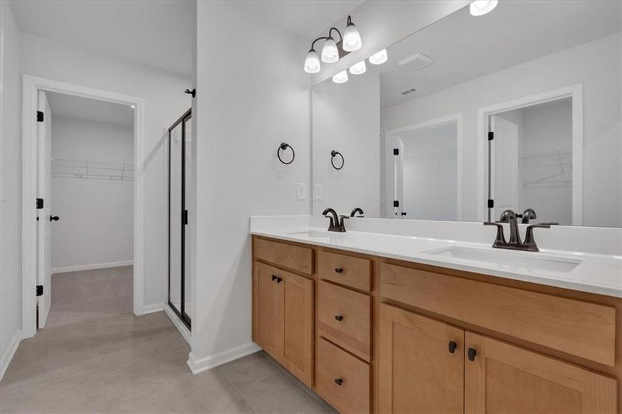 Furnished interior view inside a new home in Village Green, Adairsville (Image 7).