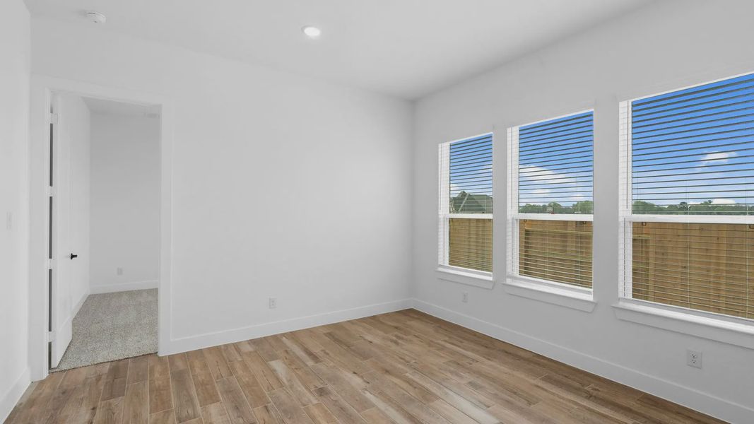 Representative unfurnished interior of a home built from the Brentwood by Chesmar Homes in Briarley, Montgomery (Image 29). Representative unfurnished interior of a home built from the Brentwood by Chesmar Homes in Briarley, Montgomery (Image 29).