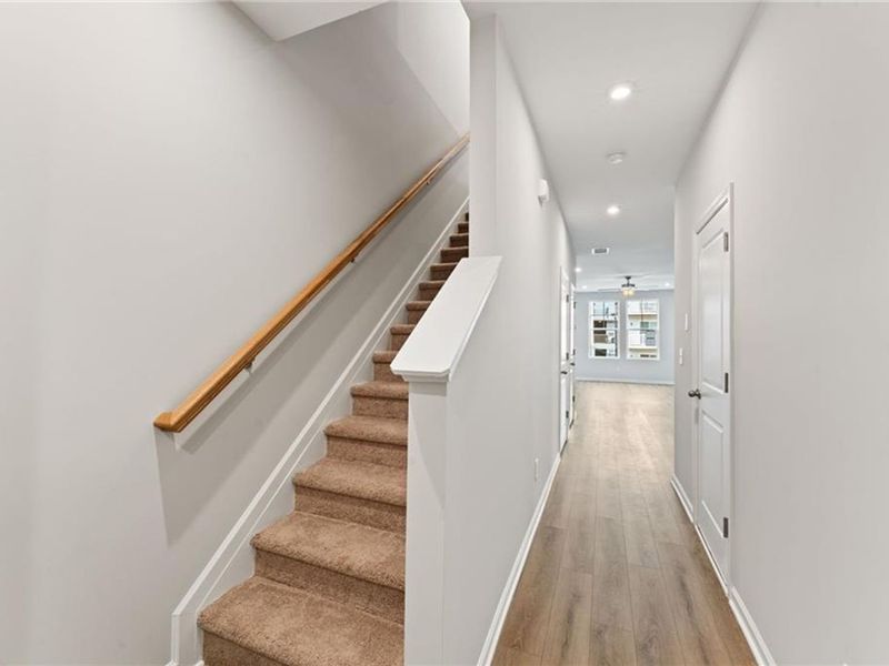 Spacious, unfurnished interior of a new home in Stegall Village, Cartersville (Image 23).