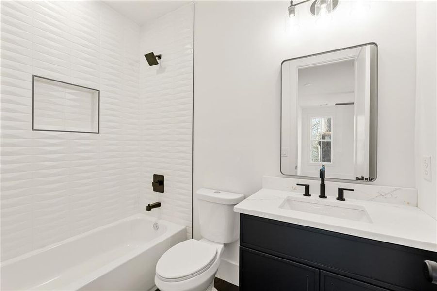 Furnished interior view inside a new home in , Atlanta (Image 43). Furnished interior view inside a new home in , Atlanta (Image 43).