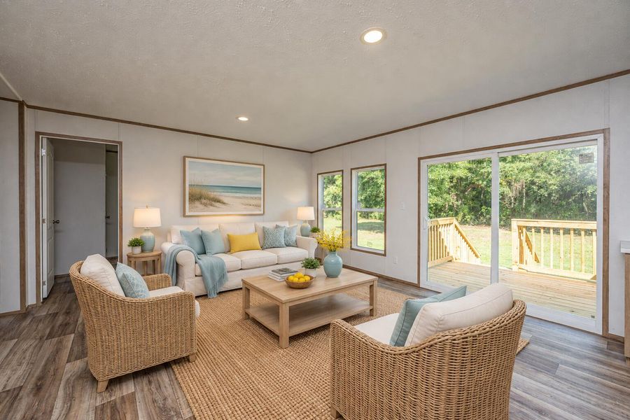 Furnished interior view inside a new home in , St. Stephen (Image 9).