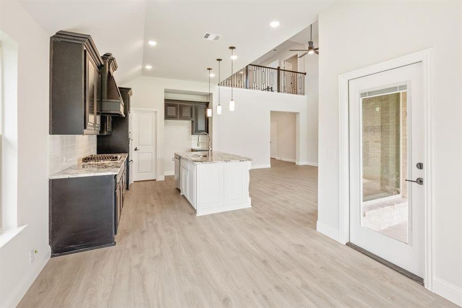 Furnished interior view inside a new home in Hampton Park, Glenn Heights (Image 11).
