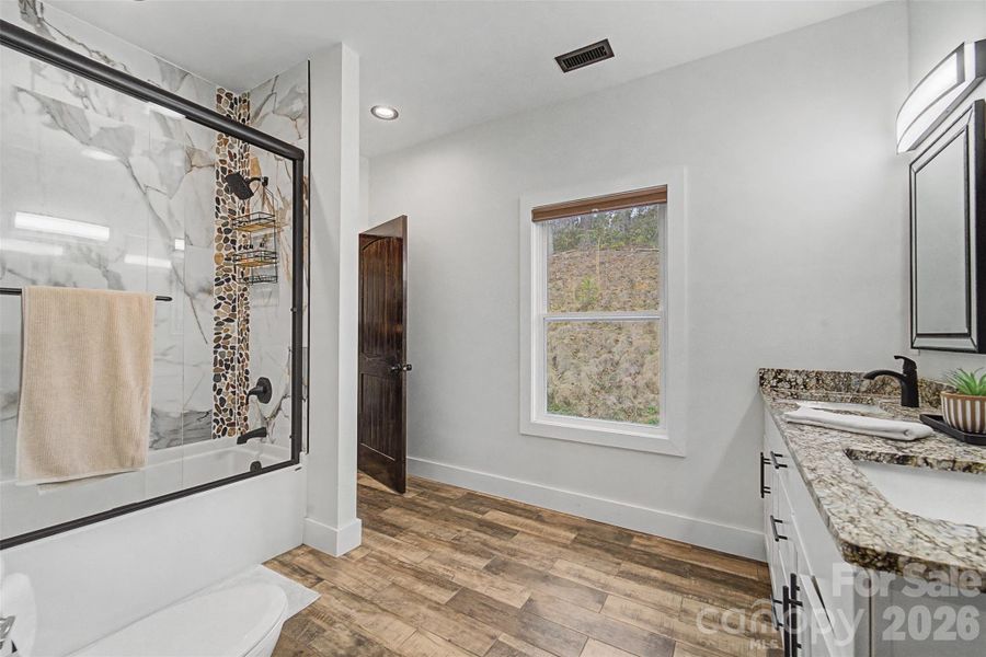 Furnished interior view inside a new home in , Bryson City (Image 17). Furnished interior view inside a new home in , Bryson City (Image 17).