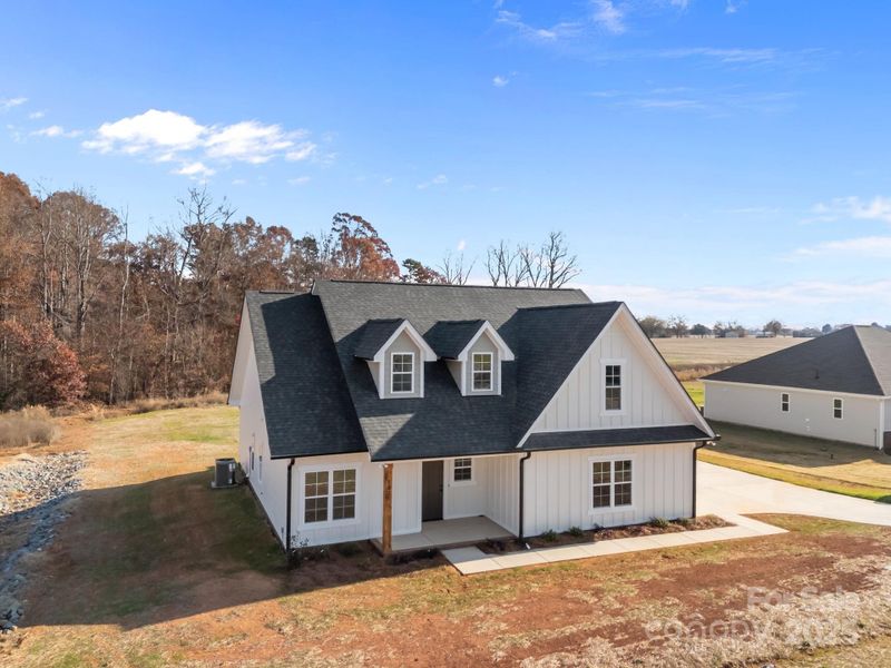 Front exterior of a new home in , Salisbury, NC, highlighting curb appeal (Image 1).