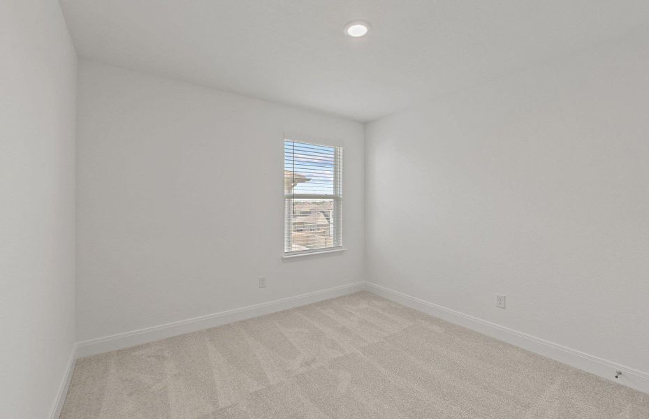 Spacious, unfurnished interior of a new home in Patterson Ranch, Georgetown (Image 26). Spacious, unfurnished interior of a new home in Patterson Ranch, Georgetown (Image 26).