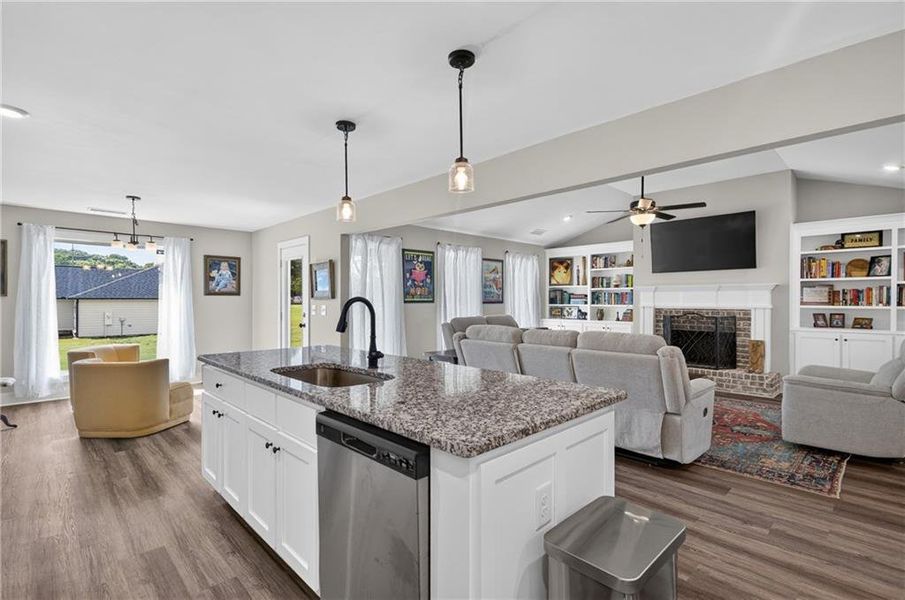 Furnished interior view inside a new home in , Winder (Image 18).