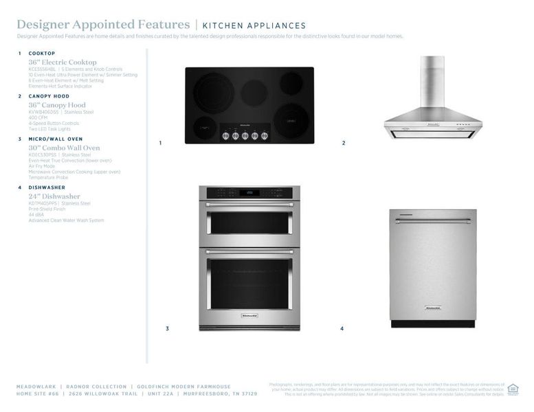 Sample of building materials used in homes in Meadowlark, Murfreesboro (Image 8).