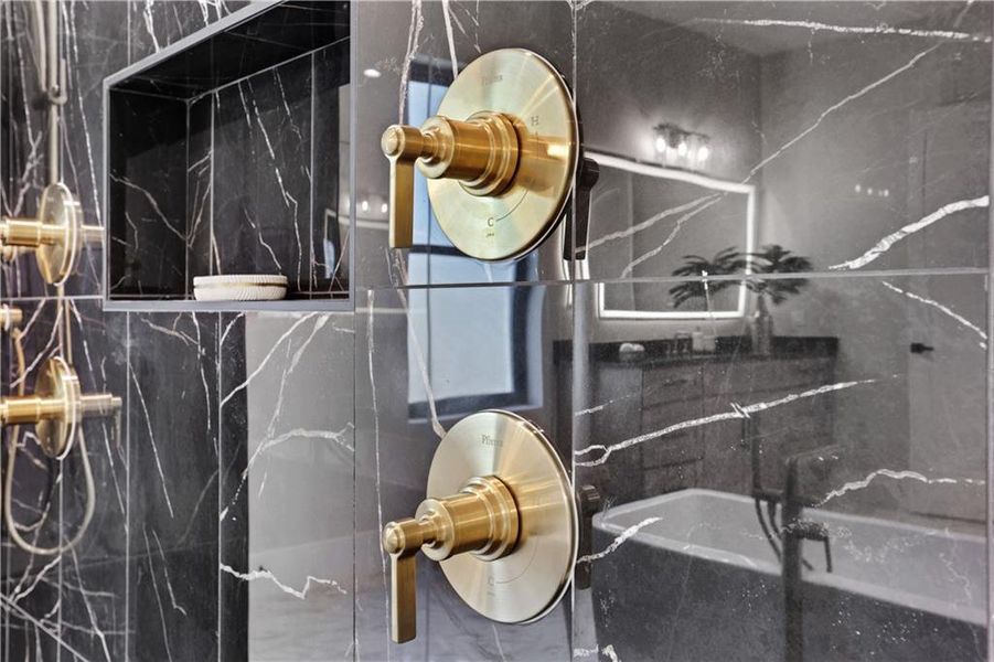 Close-up of interior finishes inside a home in , Milton (Image 21).