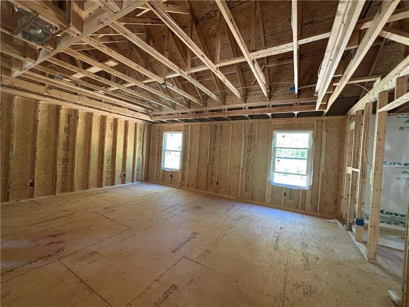 In-progress construction of a new home in Creekside, Dawsonville, GA (Image 47).