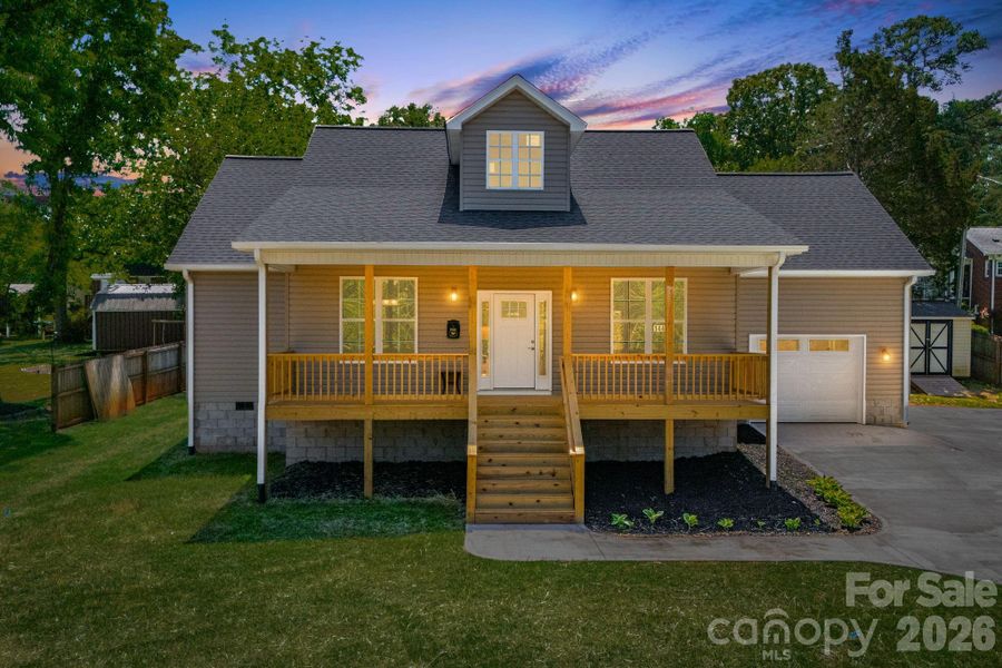 Exterior details and patio area of a home in , Forest City (Image 20).