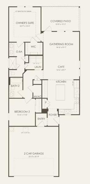 Del Webb Homes, Alpine floor plan