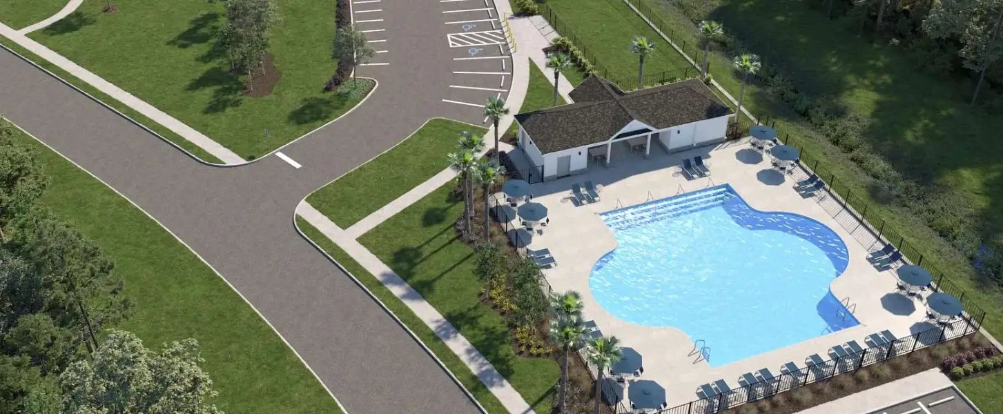 Rendering on Landing at River Oaks Amenities