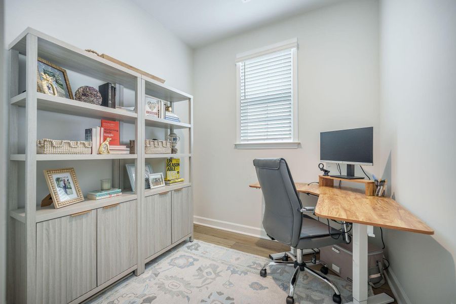 Furnished interior view inside a new home in Cordgrass Landing, Johns Island (Image 25).