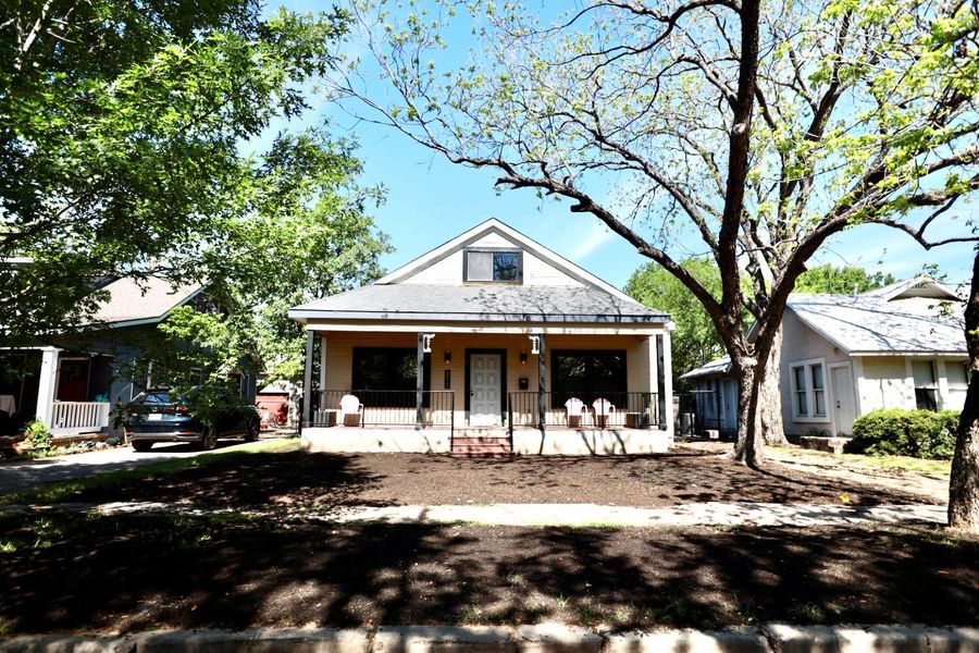 Bungalow-style house featuring a porch