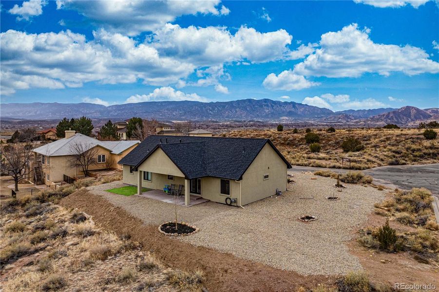 Exterior details and patio area of a home in , Cañon City (Image 31). Exterior details and patio area of a home in , Cañon City (Image 31).
