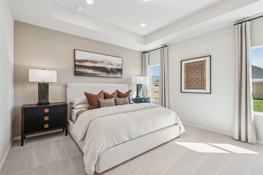 The Kettering II- Primary Suite with Tray Ceiling
