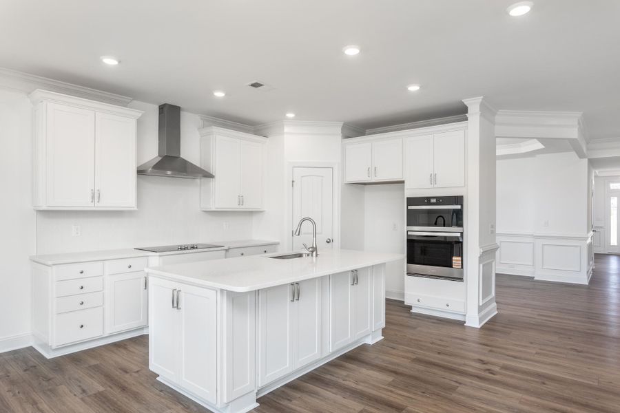 Furnished interior view inside a new home in Cedar Ridge, Angier (Image 8).