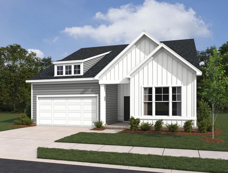 Representative exterior photo of a completed home built from the Gambel by Ashton Woods in Ascent at Arbor Ridge, La Vergne, TN (Image 1). Representative exterior photo of a completed home built from the Gambel by Ashton Woods in Ascent at Arbor Ridge, La Vergne, TN (Image 1).