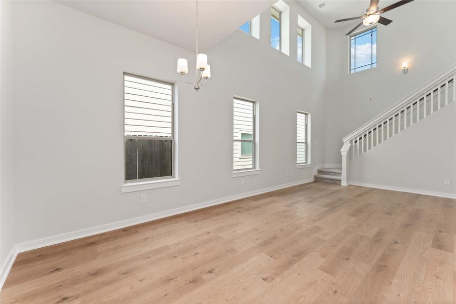 Spacious, unfurnished interior of a new home in The Landing, New Caney (Image 20). Spacious, unfurnished interior of a new home in The Landing, New Caney (Image 20).