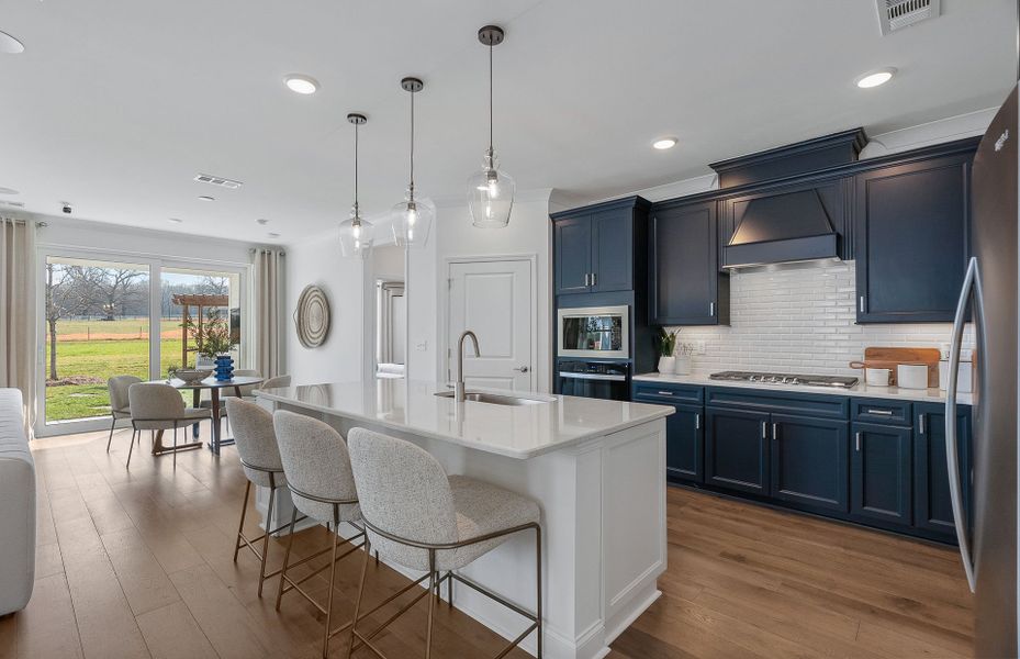 Representative furnished interior of a home built from the Mystique by John Wieland in Treymor, Mount Juliet (Image 23).
