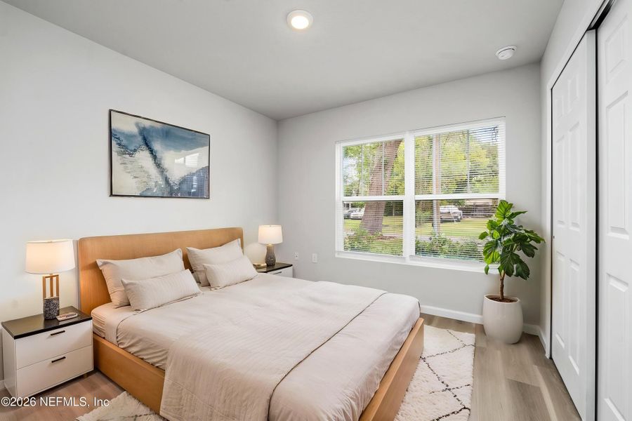 Furnished interior view inside a new home in , Jacksonville (Image 18).