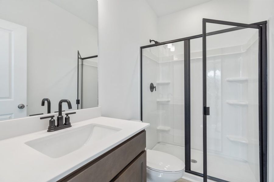 Representative furnished interior of a home built from the Ingram by Taylor Morrison in Falls Creek, Flowery Branch (Image 40).