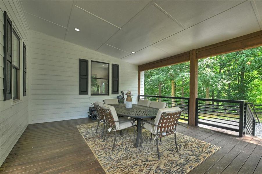 Exterior details and patio area of a home in , Ellijay (Image 43). Exterior details and patio area of a home in , Ellijay (Image 43).