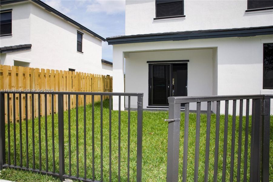 Exterior details and patio area of a home in , Dania Beach (Image 25). Exterior details and patio area of a home in , Dania Beach (Image 25).