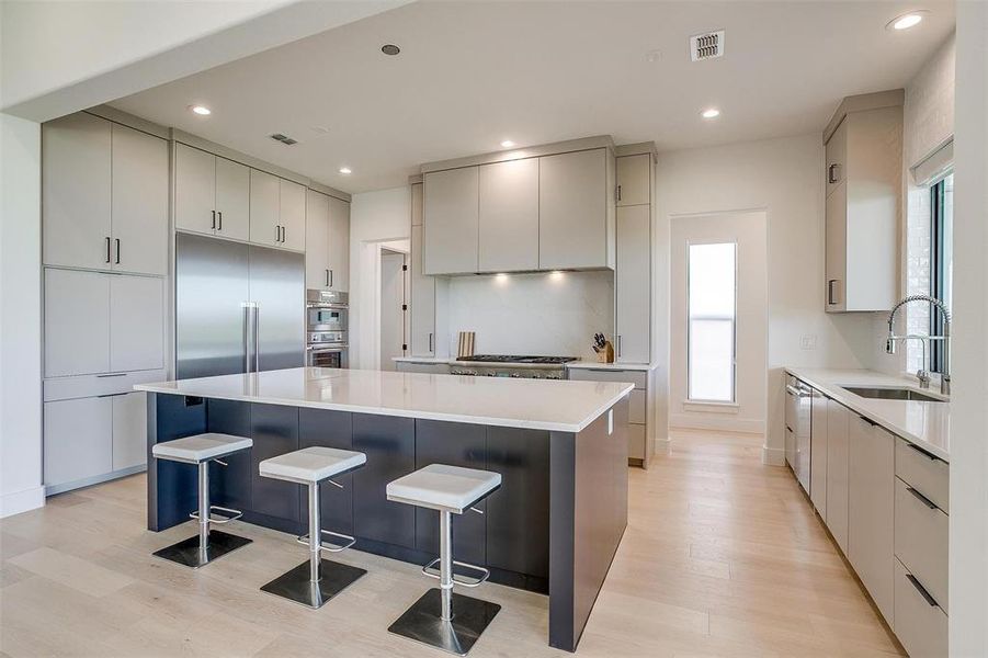 Furnished interior view inside a new home in Bella Crossing, Fort Worth (Image 14).
