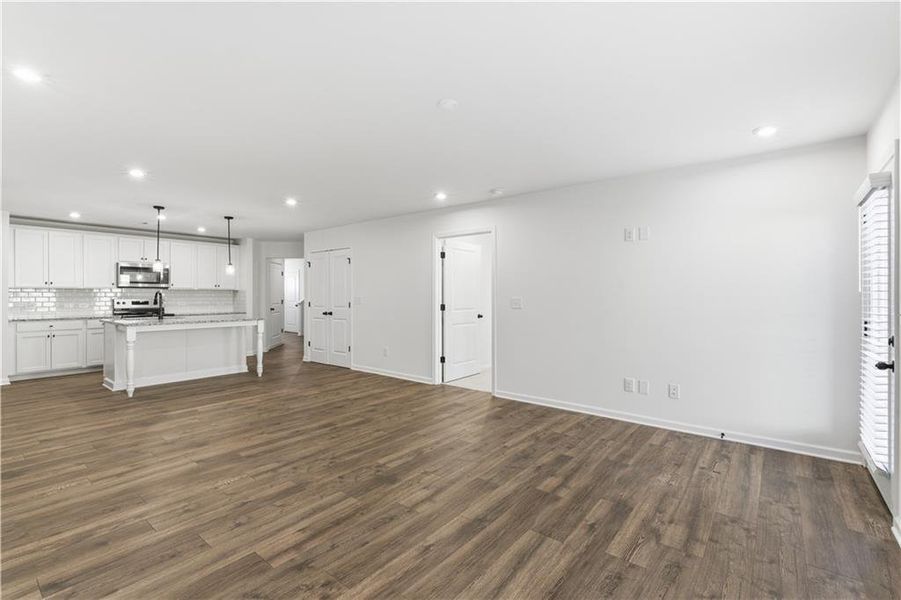 Spacious, unfurnished interior of a new home in Silver Leaf, Dawsonville (Image 21).