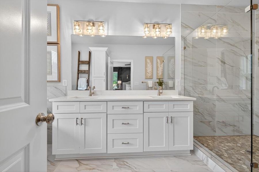 Furnished interior view inside a new home in , Flowery Branch (Image 36). Furnished interior view inside a new home in , Flowery Branch (Image 36).