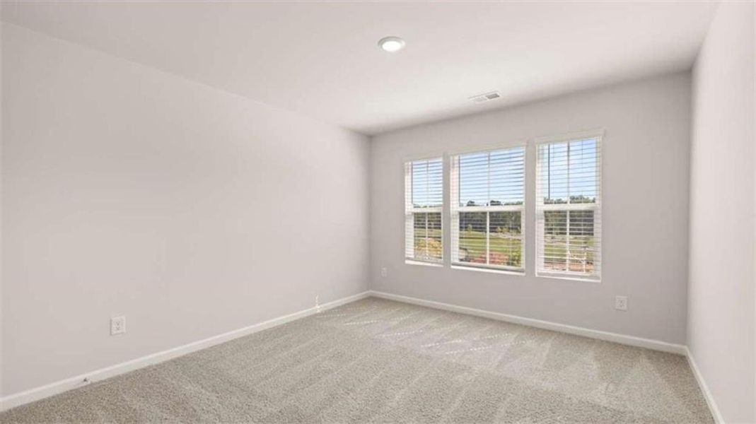 Spacious, unfurnished interior of a new home in Brookland Commons, Monroe (Image 17).