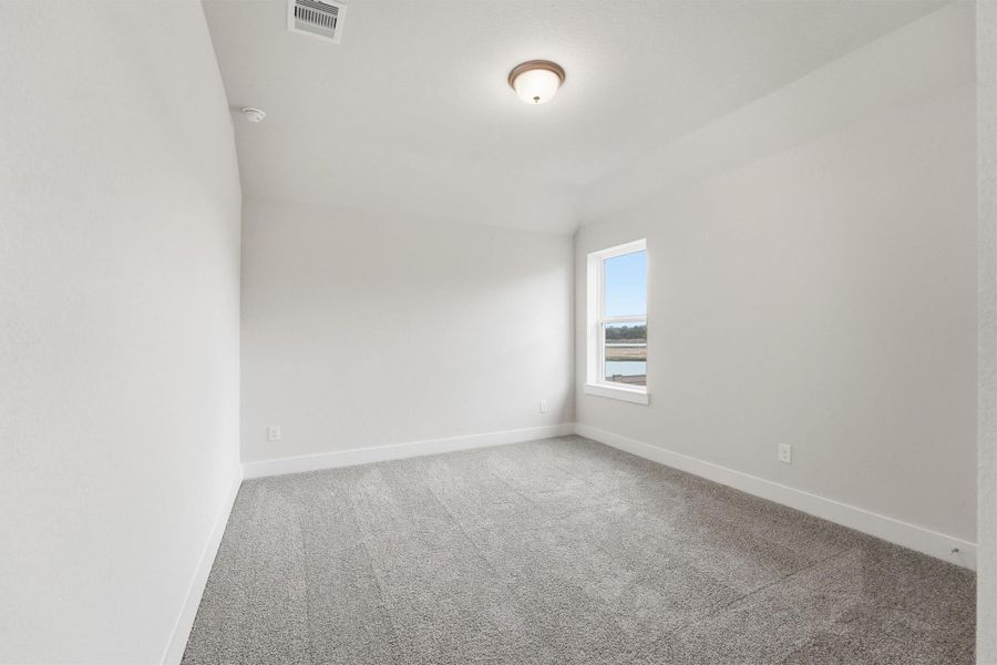 Spacious, unfurnished interior of a new home in Bridgeland, Cypress (Image 16).