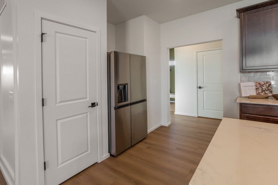 Representative furnished interior of a home built from the Armstrong by Hartford Homes in Bloom, Fort Collins (Image 20).