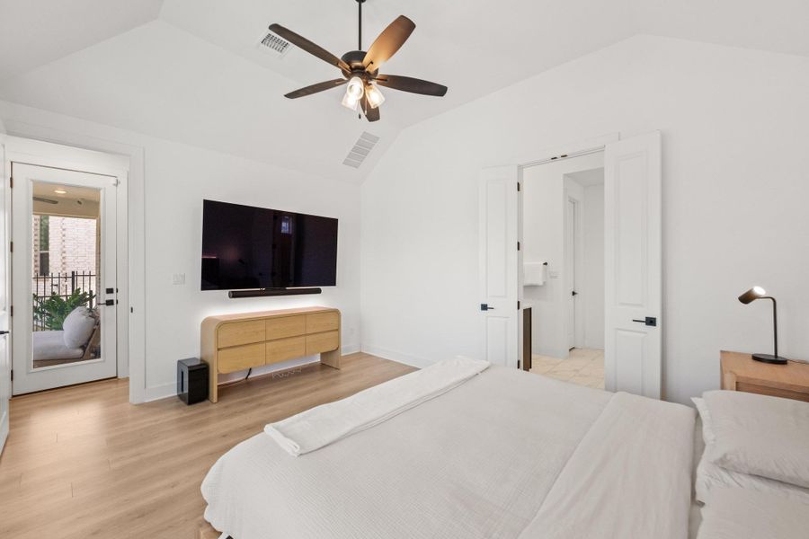 Furnished interior view inside a new home in , Kyle (Image 18).