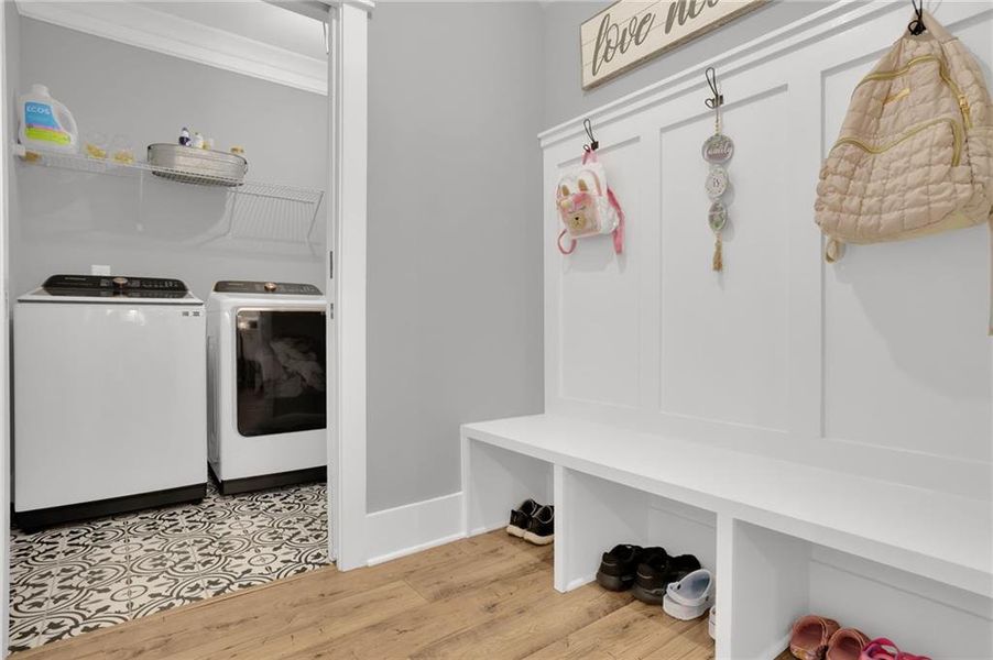 Furnished interior view inside a new home in , Canton (Image 17).