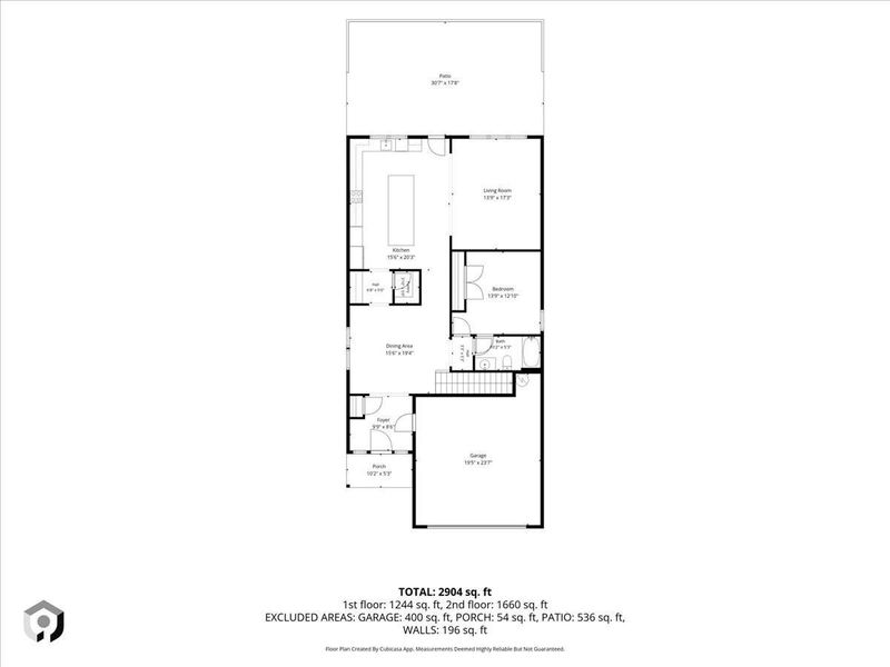 2D floor plan layout of this home in , Oakboro, NC (Image 5).