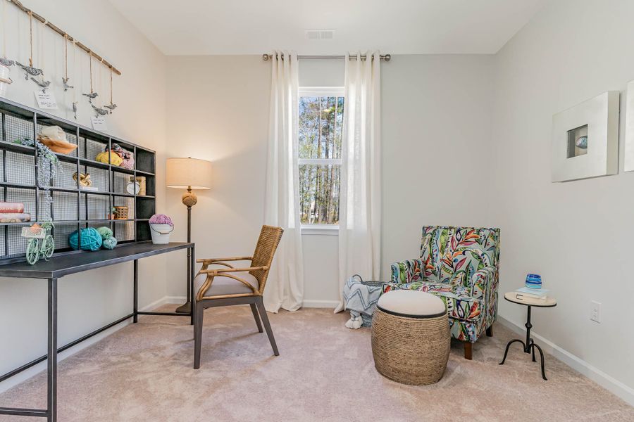 Representative furnished interior of a home built from the Cali by D.R. Horton in The Pines at New Hampstead, Savannah (Image 9). Representative furnished interior of a home built from the Cali by D.R. Horton in The Pines at New Hampstead, Savannah (Image 9).