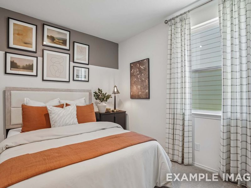 Representative furnished interior of a home built from the The Pinecrest B w/ 3rd Car by Davidson Homes LLC in Saddle Creek Ranch, Cibolo (Image 21).