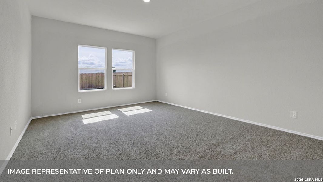 Spacious, unfurnished interior of a new home in Arroyo Ranch, Seguin (Image 19).