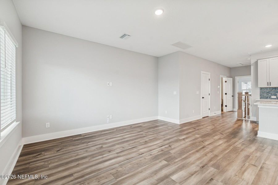 Spacious, unfurnished interior of a new home in Kettering at eTown - Traditional Collection, Jacksonville (Image 16). Spacious, unfurnished interior of a new home in Kettering at eTown - Traditional Collection, Jacksonville (Image 16).