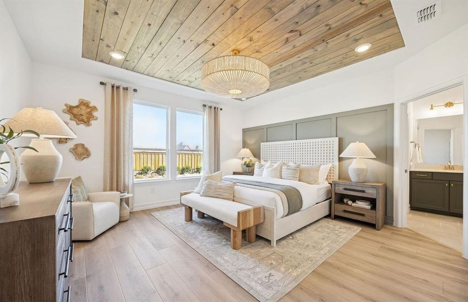 Spacious owner's suite *photo is of model representation - features may vary in actual home